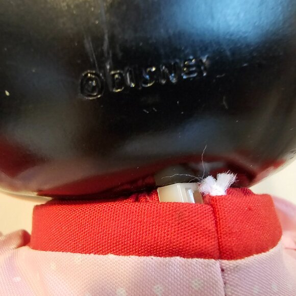 Mattel Disney Minnie Mouse Learn To Dress Rubber Face Doll Pink Vintage 14" - Picture 8 of 14